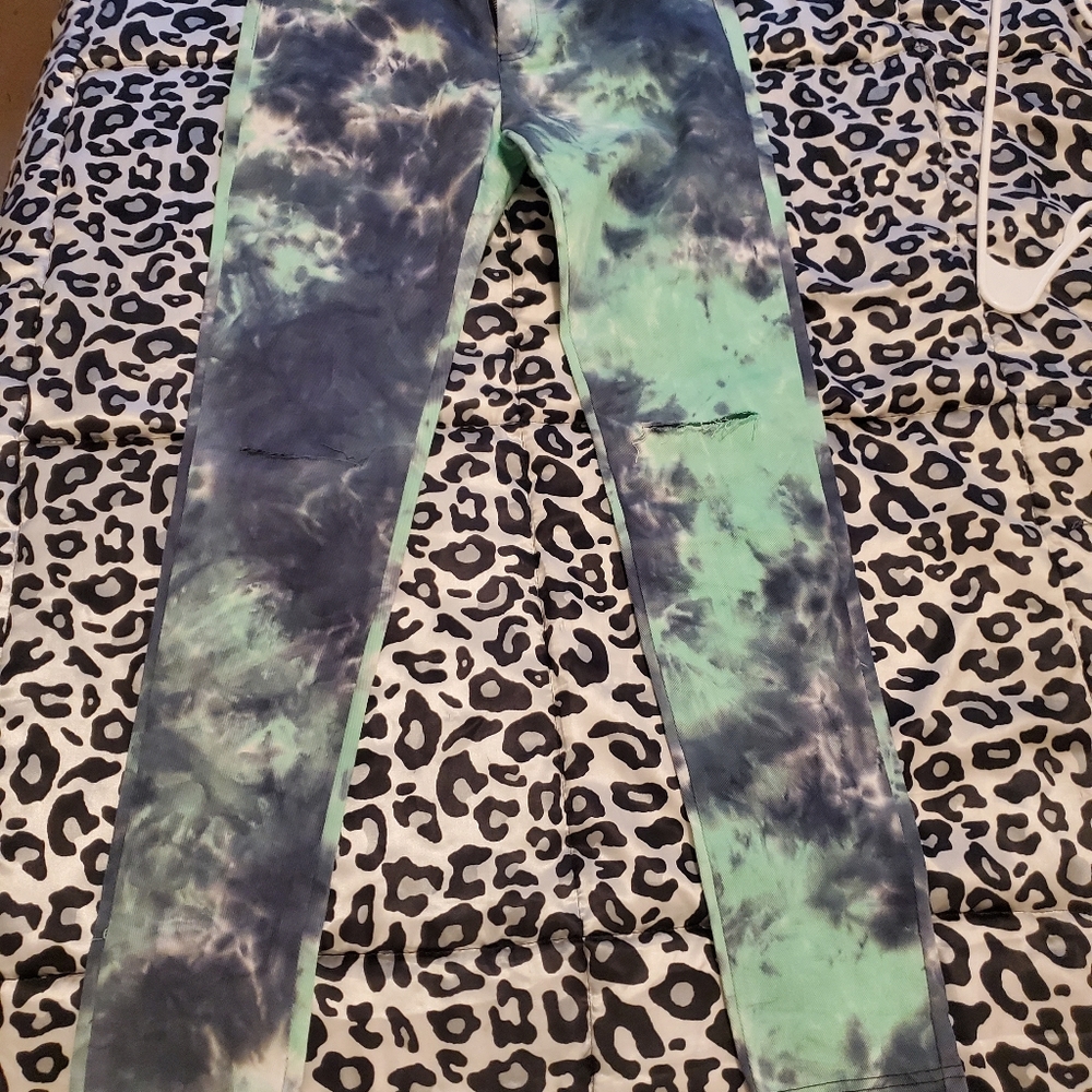 Tie dye pants